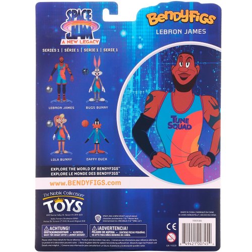 Коллекционная фигурка Noble Collection Bendyfigs Looney Tunes LeBron James (NN9586) купить в Украине | Telemart фото