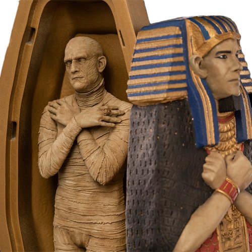 Колекційна статуетка Iron Studio Universal Monsters The Mummy Art Scale 1/10 (UNIMON45821-10) купити в Україні | Telemart фото