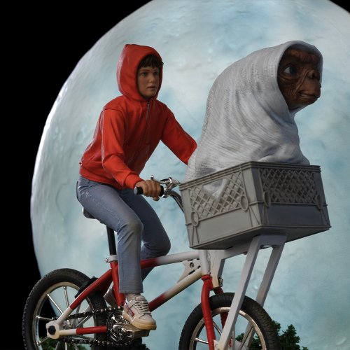 Колекційна статуетка Iron Studio E.T. the Extra-Terrestrial E.T. & Elliot Deluxe Art Scale 1/10 (UNIVET47421-10) купити в Україні | Telemart фото