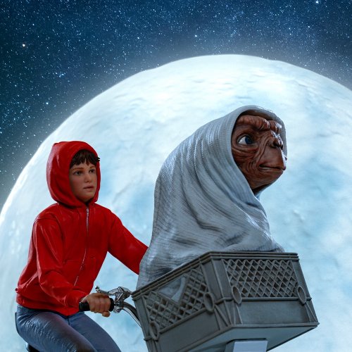 Колекційна статуетка Iron Studio E.T. the Extra-Terrestrial E.T. & Elliot Deluxe Art Scale 1/10 (UNIVET47421-10) купити в Україні | Telemart фото