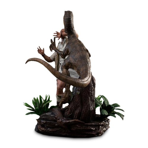 Коллекционная статуэтка Iron Studio Jurassic Park Clever Girl Deluxe Art Scale 1/10 (UNIVJP40421-10) купить в Украине | Telemart фото