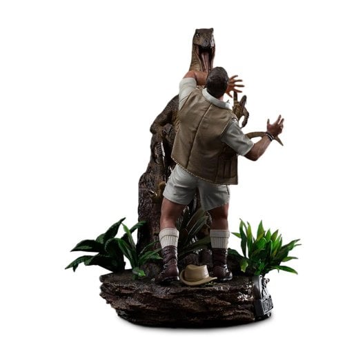 Коллекционная статуэтка Iron Studio Jurassic Park Clever Girl Deluxe Art Scale 1/10 (UNIVJP40421-10) купить в Украине | Telemart фото
