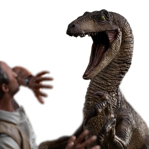 Коллекционная статуэтка Iron Studio Jurassic Park Clever Girl Deluxe Art Scale 1/10 (UNIVJP40421-10) купить в Украине | Telemart фото