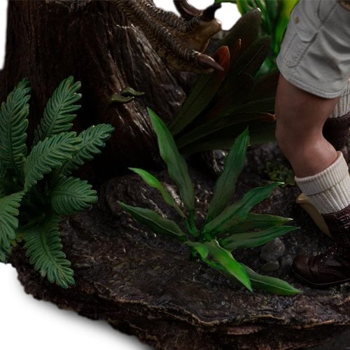 Коллекционная статуэтка Iron Studio Jurassic Park Clever Girl Deluxe Art Scale 1/10 (UNIVJP40421-10) купить в Украине | Telemart фото