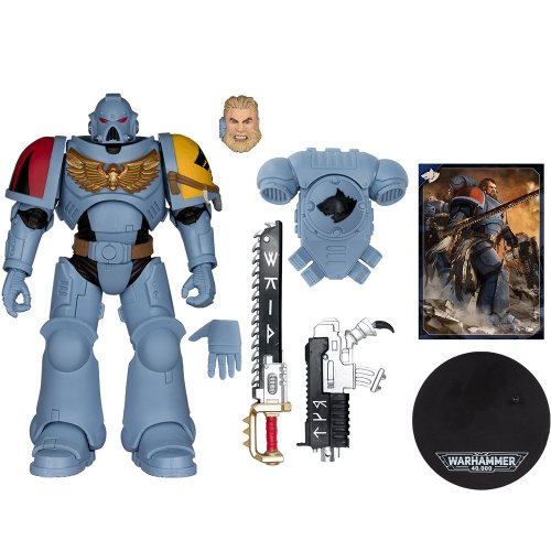 Колекційна фігурка McFarlane Warhammer 40K - Grey Hunter: Space Wolves (11229) купити в Україні | Telemart фото