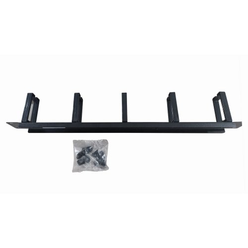 Кабельный органайзер Cablexpert 19" 1U 5 rings (19C-CM-03) Black купить в Украине | Telemart фото
