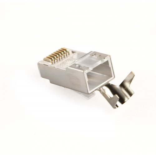 Коннектор Cablexpert Cat7 FTP 8P8C Pass-Through 10pcs (LC-PTF7-01/10) купить в Украине | Telemart фото