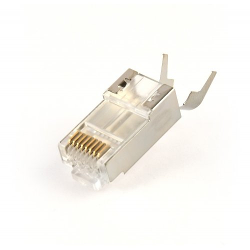 Коннектор Cablexpert Cat7 FTP 8P8C Pass-Through 100pcs (LC-PTF7-01/100) купить в Украине | Telemart фото