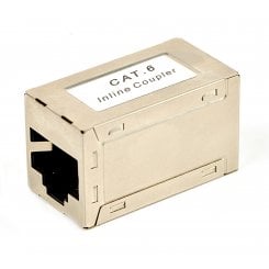 Соединитель сетевых разъемов Cablexpert RJ-45 8P8C cat6 FTP LAN coupler (NCA-LC6S-01)