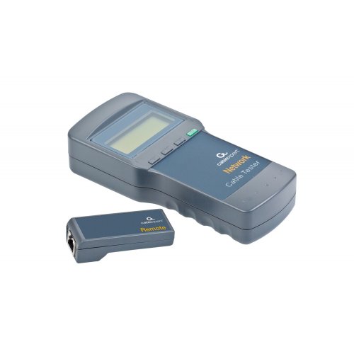 Кабельный тестер Cablexpert digital tester for UTP, STP, coaxial cables (NCT-31) Grey купить в Украине | Telemart фото
