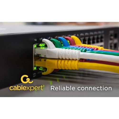 Патч-корд Cablexpert S/STP RJ45 Cat6a 1.5m LSZH (PP6A-LSZHCU-W-1.5M) White купить в Украине | Telemart фото