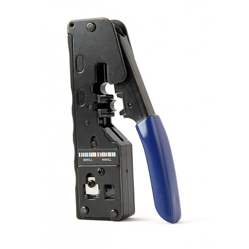 Обжимной инструмент Cablexpert RJ45/RJ12/RJ11 (T-WC-06) Black/Blue купить в Украине | Telemart фото