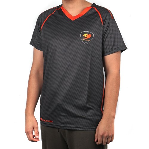 Футболка Cougar Esport Jerseys Premium L Black/Red купить в Украине | Telemart фото