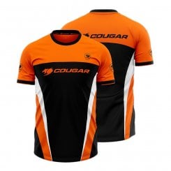 Футболка Cougar Jersey Premium L (FCGJRPOR000L) Black/Orange