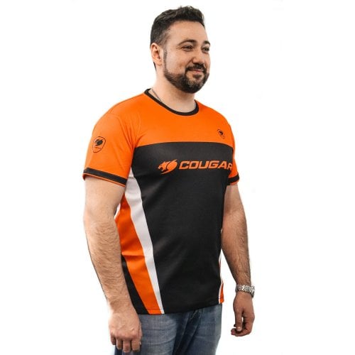 Футболка Cougar Jersey Premium M (FCGJRPOR000M) Black/Orange купить в Украине | Telemart фото