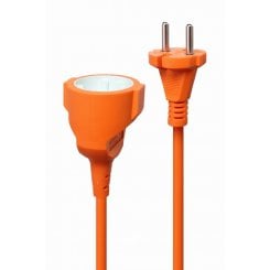 Мережевий подовжувач Cablexpert 20 м 1 розетка (PC-186XOD-O-20M) Orange