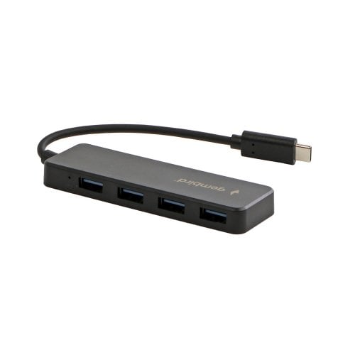 USB-хаб Gembird USB Type-C 4 in 1 (UHB-CM-U3P4-02) Black купить в Украине | Telemart фото