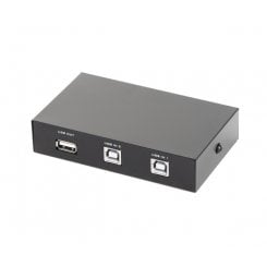 Перемикач USB Gembird USB 2.0 2 to 1 (DSU-21) Black