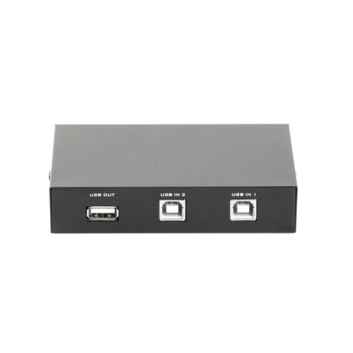 Перемикач USB Gembird USB 2.0 2 to 1 (DSU-21) Black купити в Україні | Telemart фото