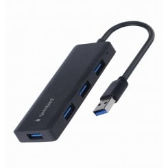 USB-хаб Gembird USB 3.1 4 in 1 (UHB-U3P4-03) Black