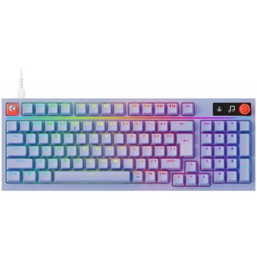 Клавіатура Logitech G316 X 98 RGB Mechanical Tactile (920-014257) Lilac купити в Україні | Telemart фото