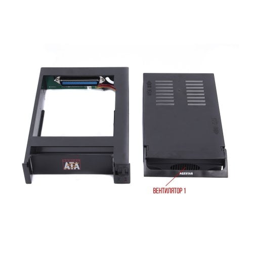 Внутренний карман Agestar Mobile Rack 3.5" SATA (SR3P-SW-2F) Black купить в Украине | Telemart фото