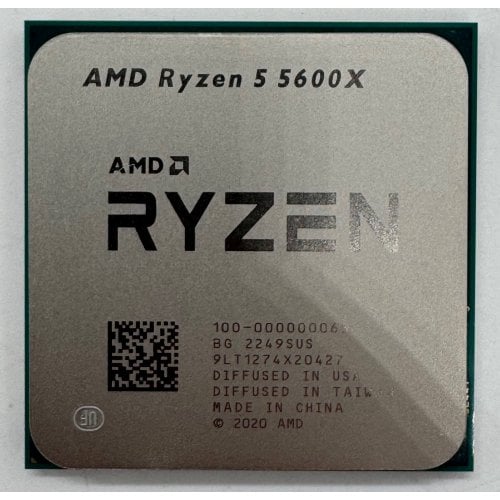Процессор AMD Ryzen 5 5600X 3.7(4.6)GHz 32MB sAM4 Box (100-100000065BOX) (Восстановлено продавцом, 915948) купить в Украине | Telemart фото