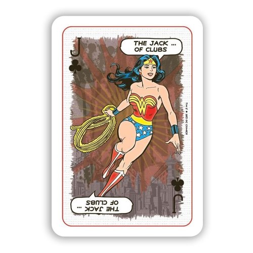 Гральні карти Winning Moves DC Comics Superheroes Retro, Waddingtons No. 1 (22446) купити в Україні | Telemart фото