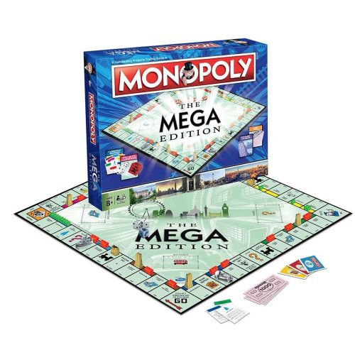 Настольная игра Winning Moves Monopoly The Mega Edition (2459) купить в Украине | Telemart фото