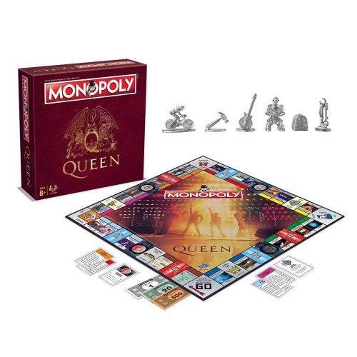 Настільна гра Winning Moves Queen Monopoly UK (26543WM) купити в Україні | Telemart фото