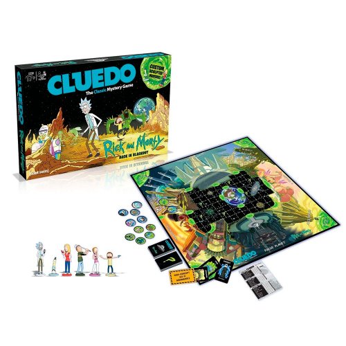 Настільна гра Winning Moves Rick and Morty Cluedo (3210) купити в Україні | Telemart фото
