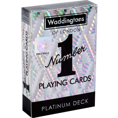 Игральные карты Winning Moves Waddingtons No.1 - Platinum (35521) купить в Украине | Telemart фото
