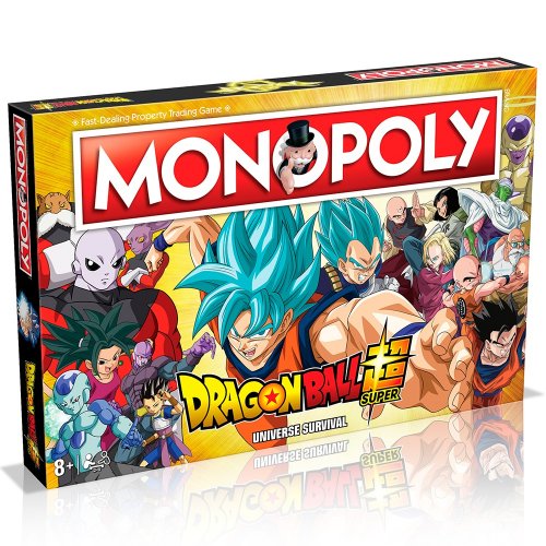 Настольная игра Winning Moves Dragon Ball Super Monopoly EN (4095) купить в Украине | Telemart фото