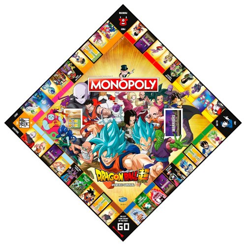 Настольная игра Winning Moves Dragon Ball Super Monopoly EN (4095) купить в Украине | Telemart фото