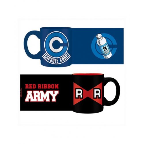 Набір чашок ABYstyle Dragon Ball Capsule C VS R Ribbon 2 шт. (ABYMUG449) купити в Україні | Telemart фото