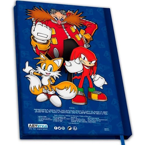 Блокнот ABYstyle Sonic The Hedgehog A5 (ABYNOT091) купити в Україні | Telemart фото