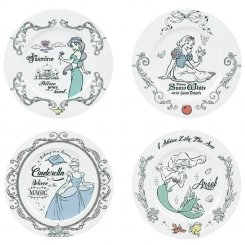 Набір тарілок ABYstyle Disney Princesses 4 шт. (ABYTAB007)