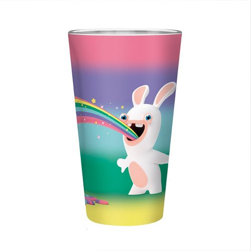 Склянка ABYstyle Lapin Cretins Rainbow Rabbids (ABYVER178) купити в Україні | Telemart фото