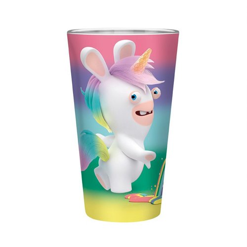 Склянка ABYstyle Lapin Cretins Rainbow Rabbids (ABYVER178) купити в Україні | Telemart фото