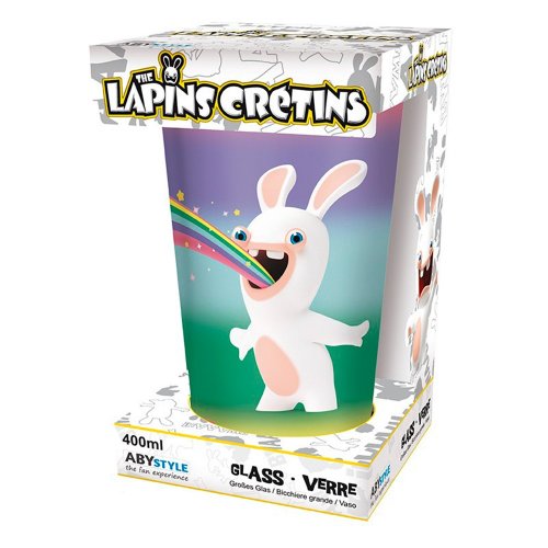 Склянка ABYstyle Lapin Cretins Rainbow Rabbids (ABYVER178) купити в Україні | Telemart фото