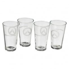 Набор стаканов Blizzard Overwatch Pint Glasses 4 шт. (B62425)