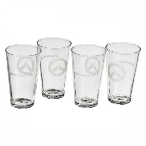 Набор стаканов Blizzard Overwatch Pint Glasses 4 шт. (B62425) купить в Украине | Telemart фото