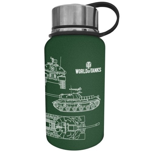 Термос Wargaming World of Tanks Зеленый (FWGTHERMOS23GN000) купити в Україні | Telemart фото
