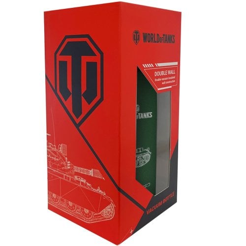Термос Wargaming World of Tanks Зеленый (FWGTHERMOS23GN000) купити в Україні | Telemart фото