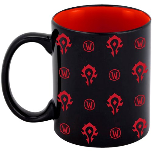 Чашка Blizzard World of Warcraft Horde Pattern (FWWMUG24BKHOR0001) купити в Україні | Telemart фото