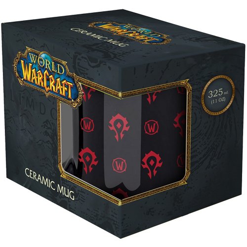 Чашка Blizzard World of Warcraft Horde Pattern (FWWMUG24BKHOR0001) купити в Україні | Telemart фото