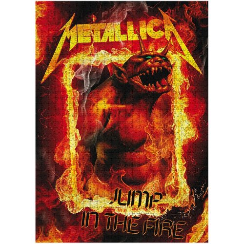 Пазл GBeye Metallica Fire Demon 1000 pcs (GBYJDP005) купити в Україні | Telemart фото