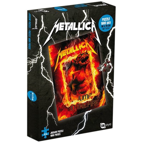 Пазл GBeye Metallica Fire Demon 1000 pcs (GBYJDP005) купити в Україні | Telemart фото