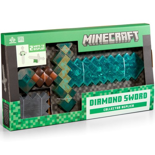 Реплика реквизита Noble Collection Minecraft Diamond Sword (NN3728) купить в Украине | Telemart фото