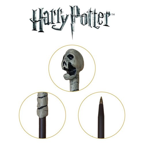Ручка і закладинка Noble Collection Harry Potter Death Eater Wand - Skull (NN7953) купити в Україні | Telemart фото